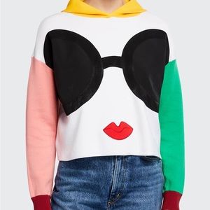 Alice + Olivia Colorblock Hoodie